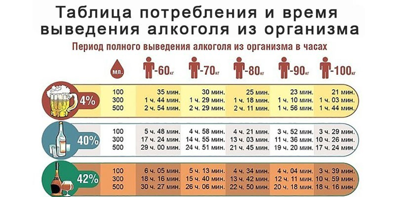 сколько держится алкоголь в крови (главный ключ)